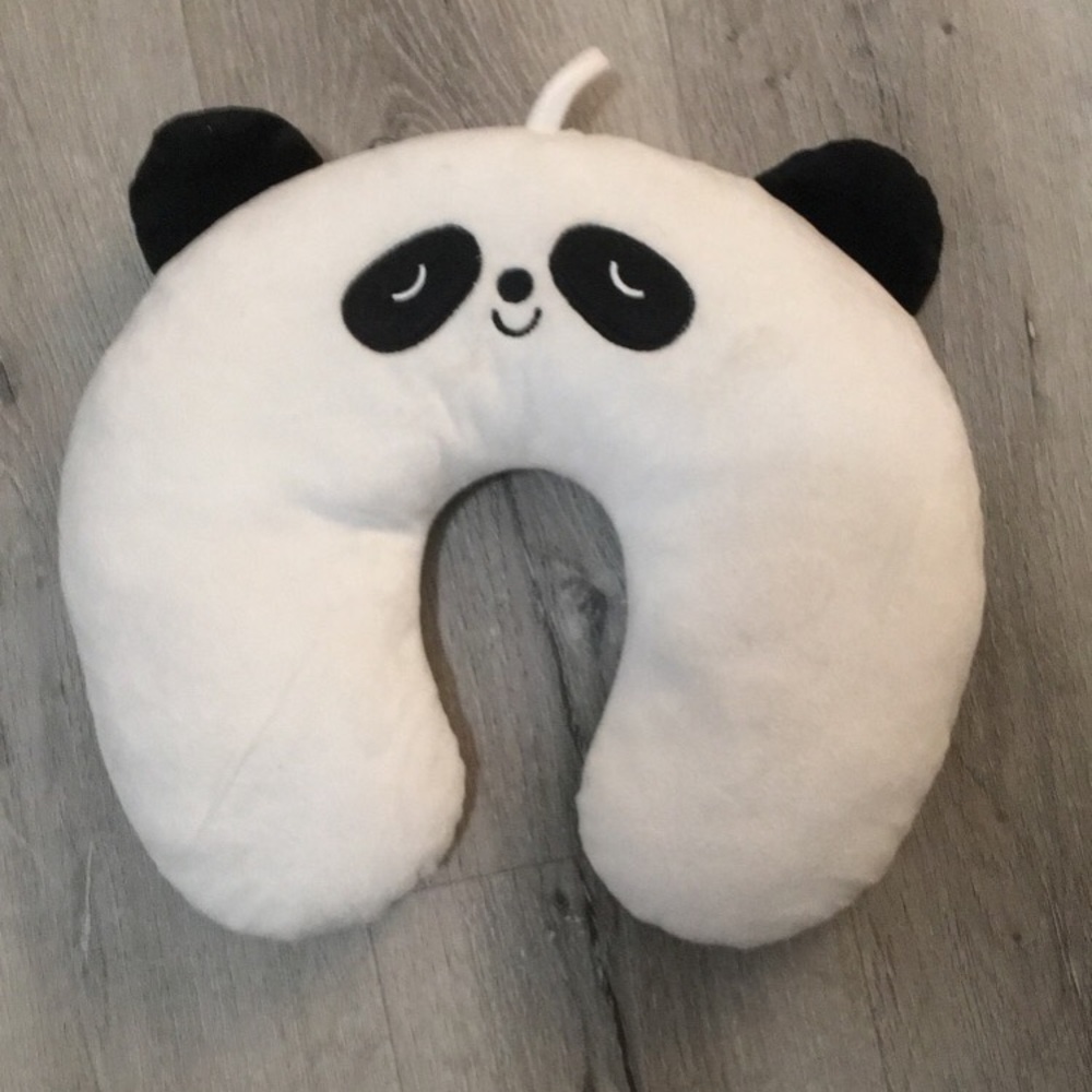 Panda neck pillow
